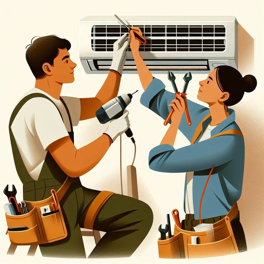 2. I'm not afraid of installing wall -mounted air conditioners 2. 벽걸이 에어컨 설치 두렵지 않아요