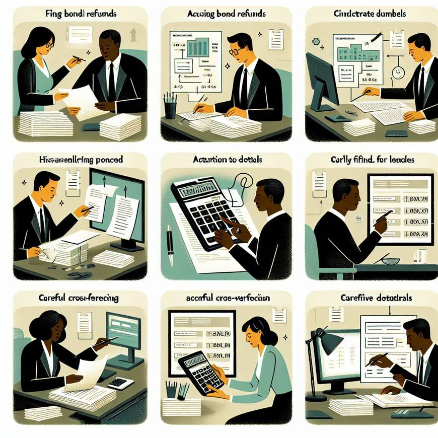 How to find bond refunds without a mistake 실수 없이 채권 환급금을 찾는 법